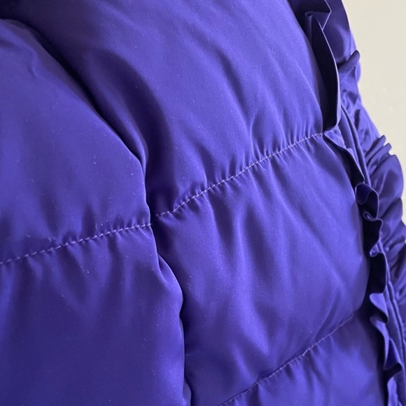 Talbots Down Puffer Vest with Ruffles - Picture 11 of 11